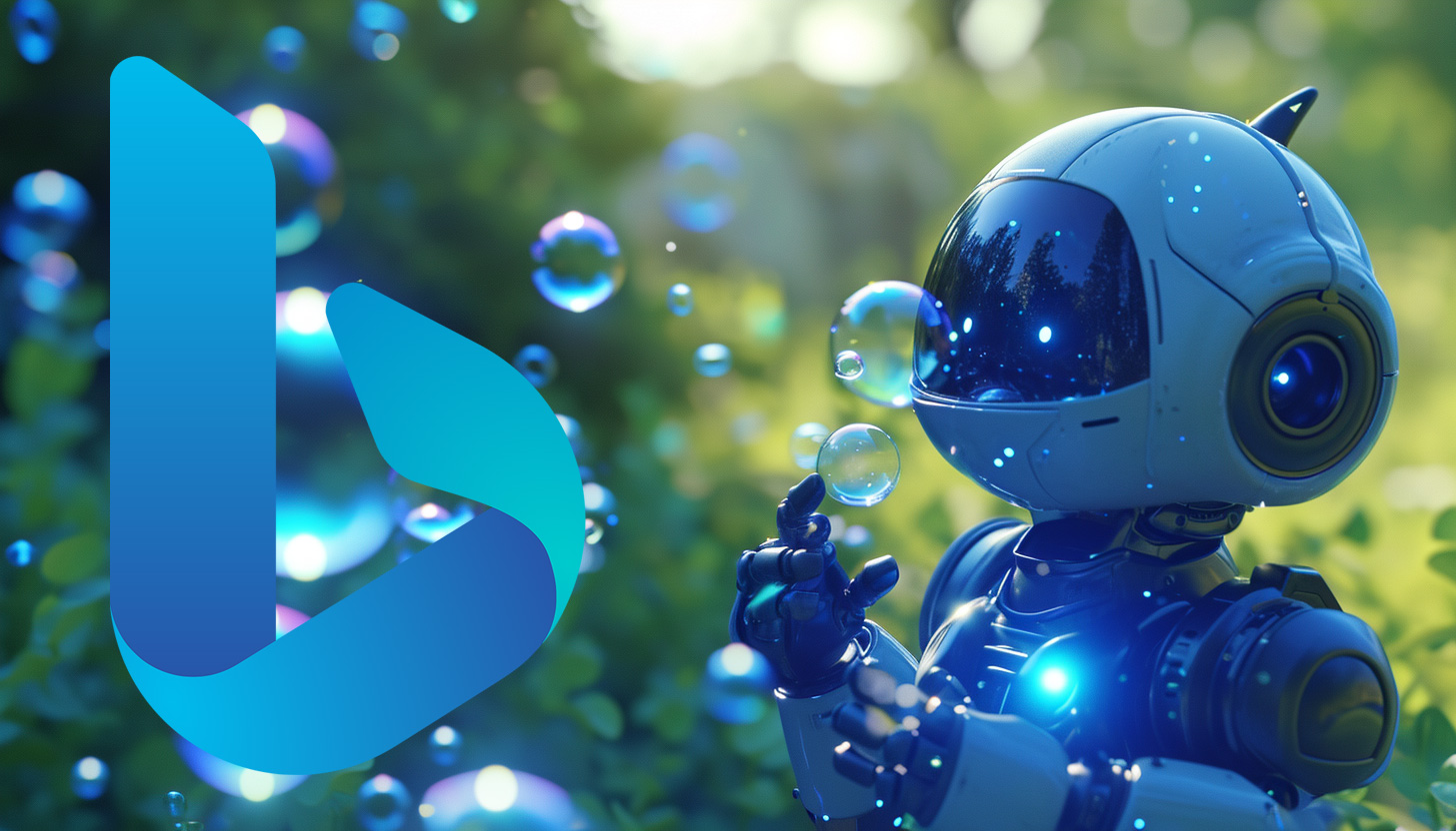 Bing Robot Bubbles