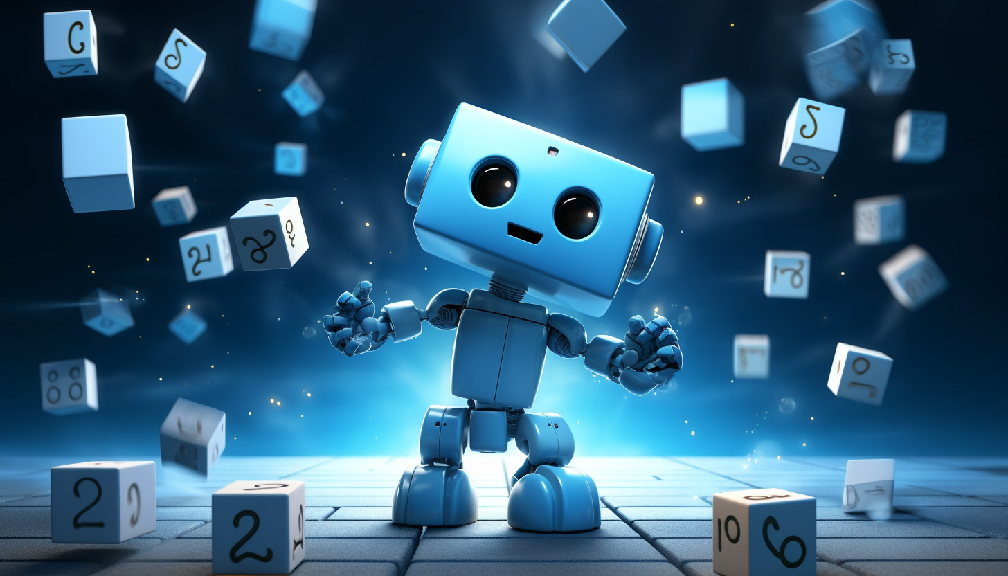 Bing Robot Square Blocks
