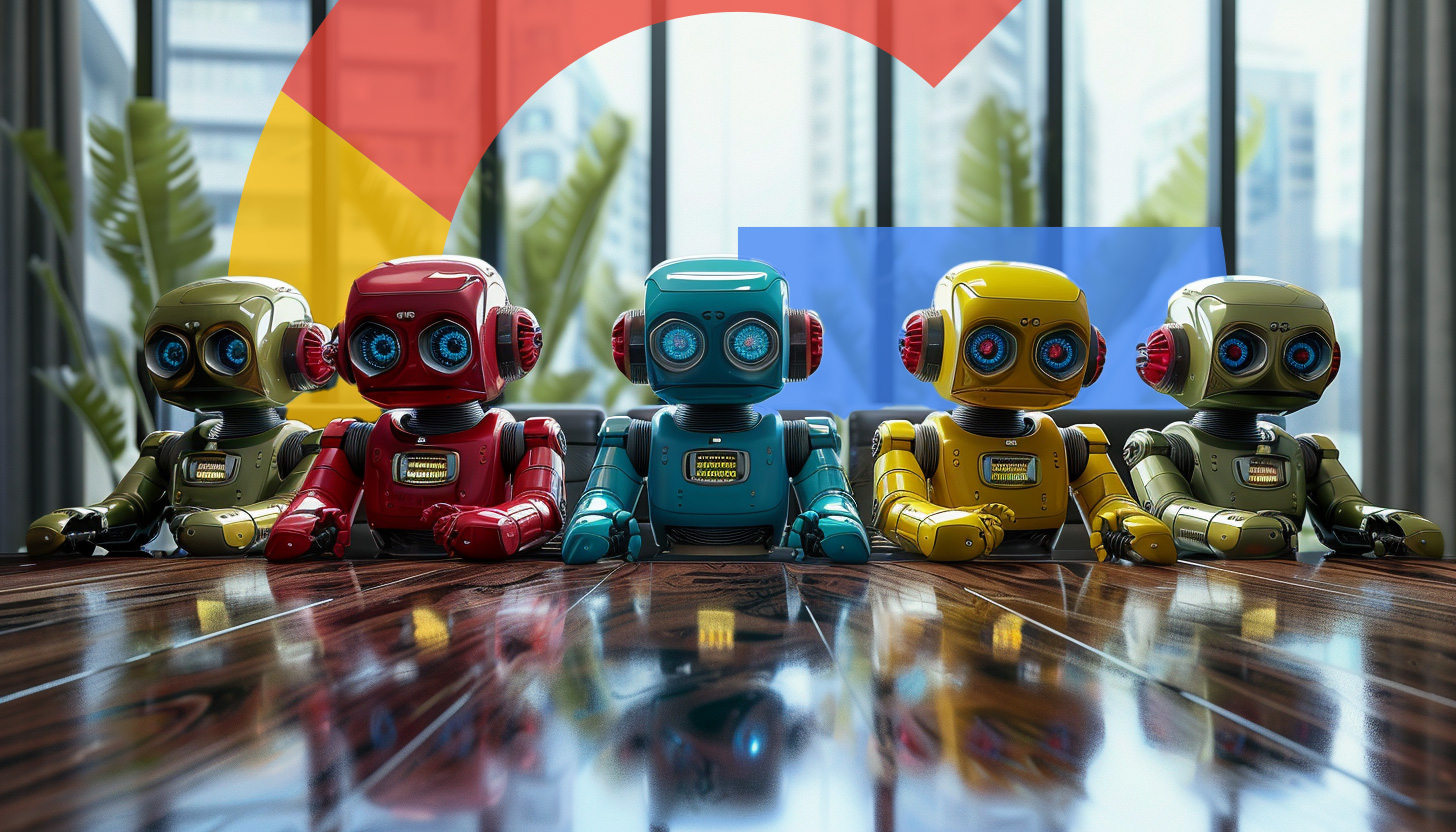 Robots Google Conference Room
